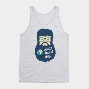 World Beard Day Tank Top